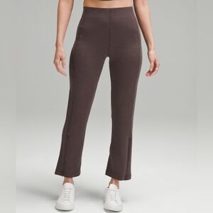 Ribbed softstreme high rise crop